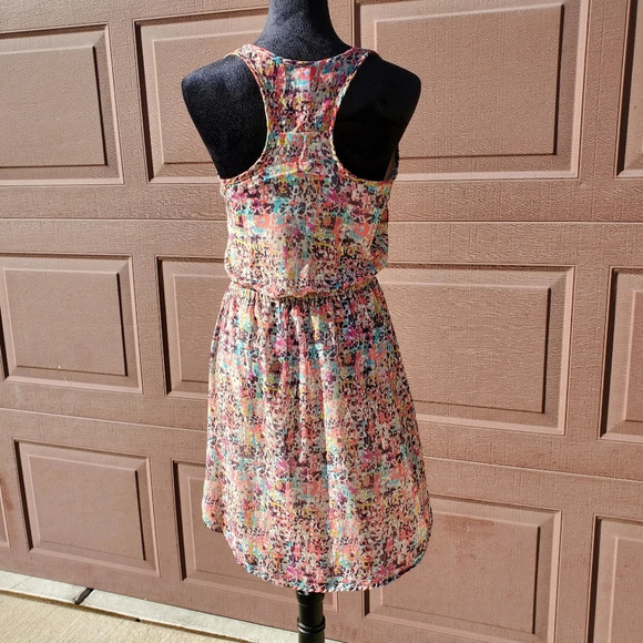 Xhilaration Multicolored Leopard Print Dress Women's Size Small - Picture 14 of 16